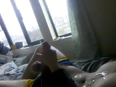 two frat stroke each others nice cocks 7