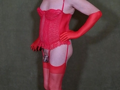 SISSY IN RED