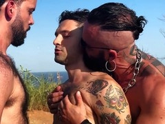 experience intense gay orgy action