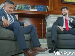 Hung Latino Samuel Hodecker makes his new colleague Sancho rock hard