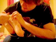 discover daniel's soft feet for the first time