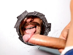 Public restroom fucking sesh with Lex Sabre and Jett Rink