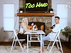 Enthousiasteling, Diep in de keel, Lul, Hd, Spier, Klein, Tiener, Strak