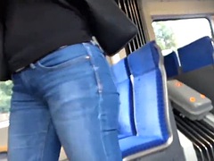 Amateur, Rubia, Mamada, Alemán, Al aire libre, Pov, Público, Tren