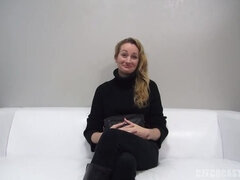 アナル, 面接, ブロンド, チェコ, Hd