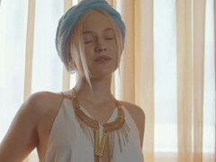 Blondine, Fingern, Klaffend, Masturbation, Rasiert, Rock, Solo, Jungendliche (18+)