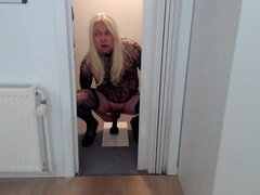 Amateur, Garce, Blonde, Fait maison, Lingerie, Transsexuelle, Solo