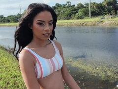 アメリカ人, フェラチオ, チン, 黒人, 露出狂, お金, 剃毛, オッパイの