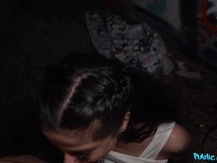 素人, 黒人, フェラチオ, チェコ, チン, 小柄, ハメ撮り, 公共