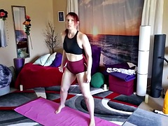 素人, 茶髪の, 食い込み, 足, フェティッシュ, お婆さん, 淫乱熟女, ティーン