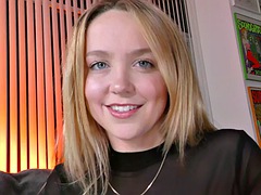素人, 美女, ブロンド, 巨乳な, カワイイ, ヤリマン, ティーン, オッパイの