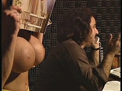 Grosse titten, Spermaladung, Doppelpenetration, Gruppensex, Pornostars, Titten, Vintage