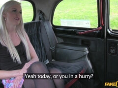 Smoking Hot Blonde Can't Help But Ask For Seconds Of Cabbie's Cock 1 - Lexi L