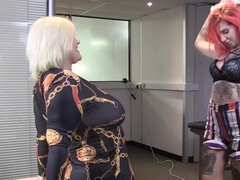 レザー, 下着, オーガズム, オマンコ, 赤毛, ヤリマン, フェラする, 妻