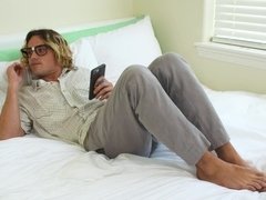 アメリカ人, ベッドルーム, フェラチオ, 茶髪の, Hd, キス, 姉妹, オッパイの