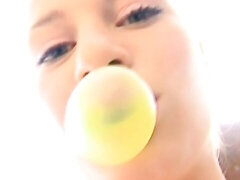 Enthousiasteling, Anaal, Blond, Pop, Eten, Twee staartjes, Mager, Oud