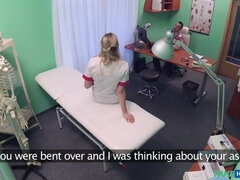 フェラチオ, 医者, なめる, 看護婦, オフィス, ハメ撮り, オマンコ, のぞき