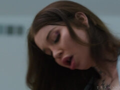 お尻, アスtoマウス, フェラチオ, チン, 開帳, キス, シーメール, オッパイの