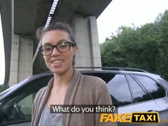 Tiffany Doll gets stranded & earns cash in a fake taxi ride