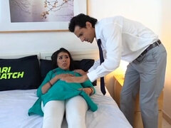 Chica, Tetas grandes, Mamada, Morena, Tetona, Médico, Indio