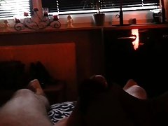 Footjob CumShot german