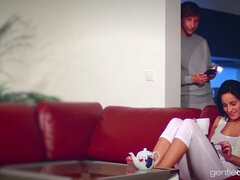 Mamada, Checa, Polla, Estilo perrito, Besar, Lamidas, Tetas naturales, Tetas