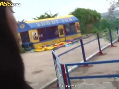 Amateur, Brunette brune, Hd, De plein air