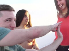 素人, デカ尻, フェラチオ, 露出狂, ハードコア, 自然山雀, パーティ, ティーン