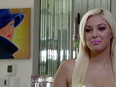 super-sexy babe Jenna Ivory from Exxxtasy gets pumped and cummed