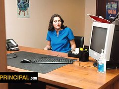 Hundestellung, Domination, Aufs gesicht abspritzen, Hd, Lingerie, Milf, Büro, Titten