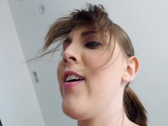 素人, デカ尻, デカパイ, フェラチオ, 茶髪の, バック, 毛深い, 自家製