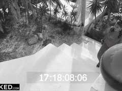 浮気する, バック, なめる, オマンコ, 馬乗り, スペイン人, 驚き, 三人