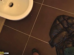 Tussi, Wohlbeleibte schöne frauen, Grosse titten, Blondine, Blasen, Hardcore, Öffentlich, Titten