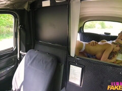 Big Breasts Bounce In Dirty Cab Sex