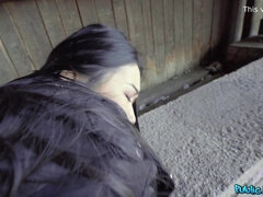 素人, アメリカ人, アジア人, お尻, アウトドア, ピアス, 現実, オッパイの