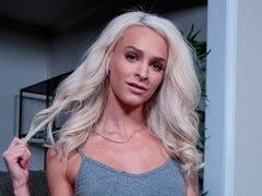 Blondine, Hundestellung, Handjob, Pov, Rasiert, Dürr, Jungendliche (18+), Titten