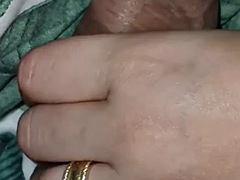 素人, デカチン, フェラチオ, 手コキする, 淫乱熟女, ルーマニア人, 義母, オッパイの