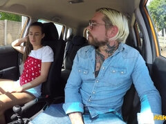 素人, フェラチオ, 車, 手コキする, アウトドア, オマンコ