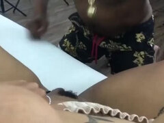 Большие сиськи, Черные, Брюнетки, Семяизвержение, Пальцем, Лизание, Чудовищные размеры, Киски