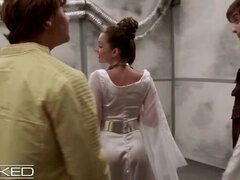 Pijpbeurt, Bruinharig, Hd, Natuurlijke tieten, Klein, Kut duiken, Trio, Tieten likken