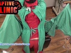 BTS footage of African beauty Daisy Ducati having fun with her tight snatch at CaptiveClinic.com