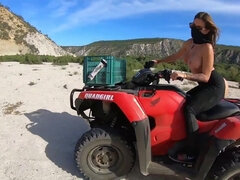 Kissa Sins hot outdoor sex video