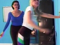 Horny Blond Hair Coed Katie Paddled Twice By Miss Moore