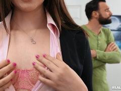 黒人, 淫乱熟女, 恥ずかしがりや, ストッキング