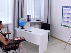 Big tits, Brunette, Couple, Cumshot, Hardcore, Hd, Natural, Teacher