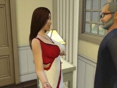 Devar bhabhi enjoys mouthful of cum and steamy shower sex