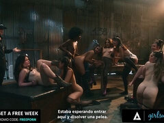 Rough fingering video with graceful Ana Foxxx from Girls Way