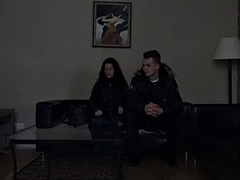 Pijpbeurt, Bruinharig, Tsjechisch, Europees, Hardcore, Geld, Gezichtspunt, Tieten likken