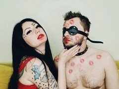 Bondage discipline sadomasochisme, Dominatie, Dominante vrouw, Fetisj, Huisgemaakt, Zoenen, Meesteres, Tatoeage
