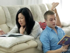 Азиатки, Минет, Брюнетки, Китаянки, Одноклассница, Лизание, Киски, Сиськи